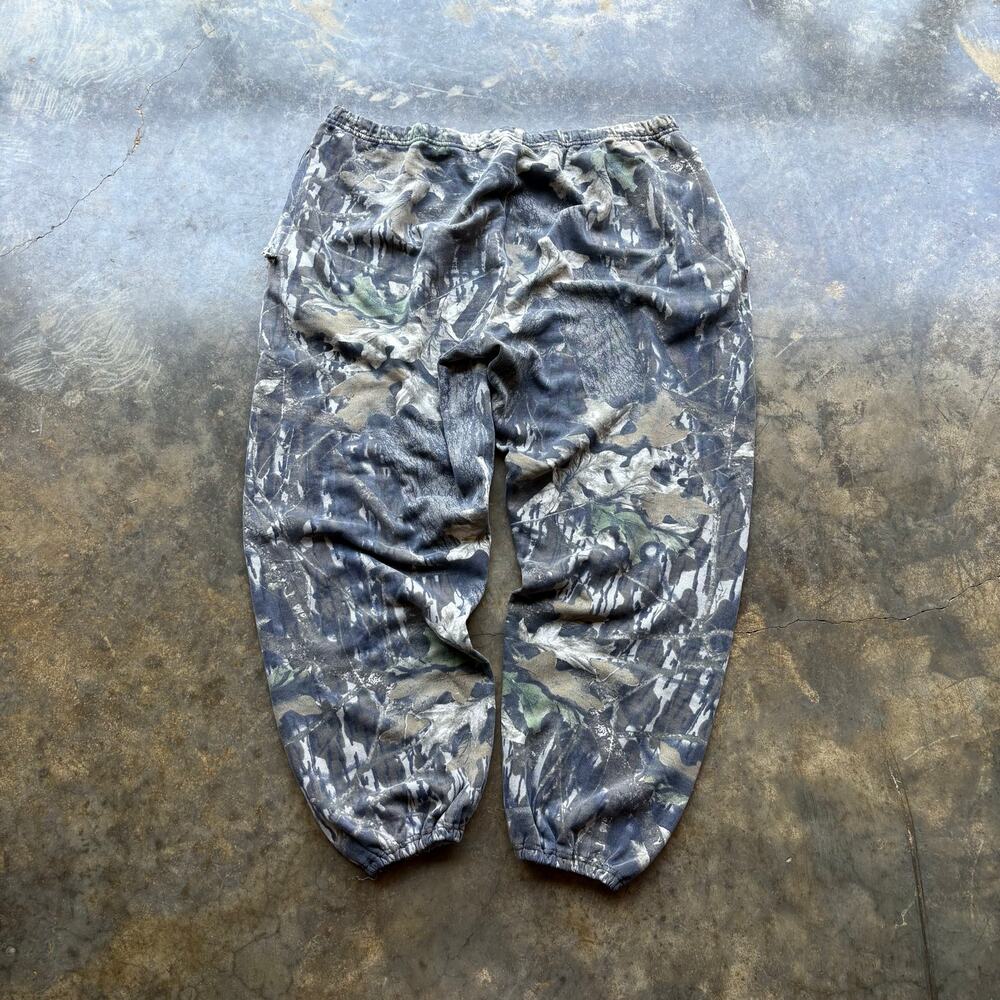 Vintage Baggy Faded Y2K Mossy oaks sweatpants